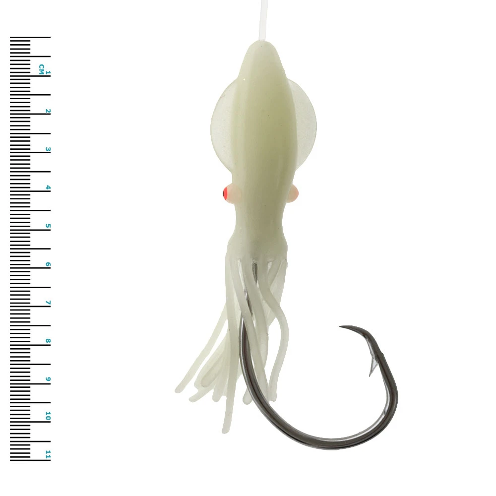 H2o Pro 2-Hook Lumo Squid Deep Dropper Rig 14/0 4 H2o Pro 2-Hook Lumo Squid Deep Dropper Rig 14/0 - Image 2