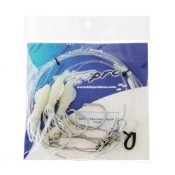 H2o Pro 3-Hook Electric Deep Dropper Rig 16/0 With Shark Clip On Spool