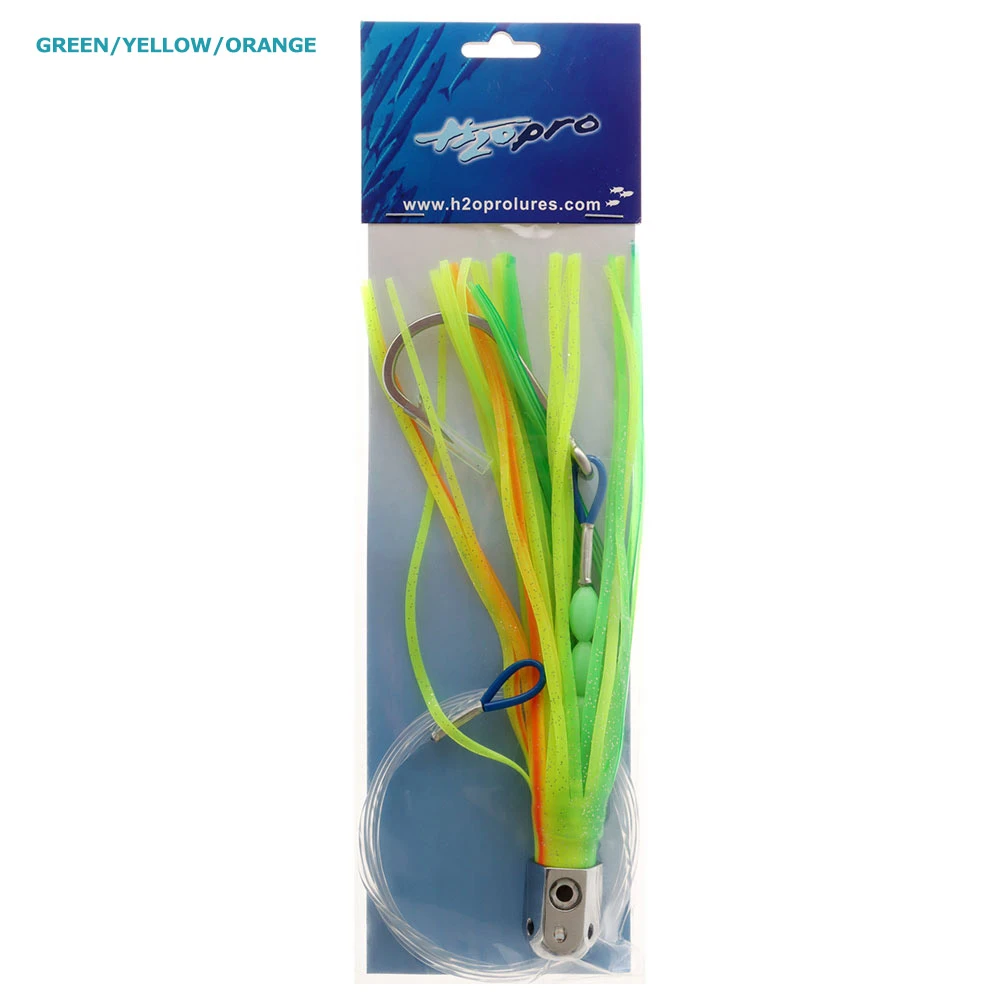 H2o Pro Heavy Hex Jet Trolling Lure Rigged 7 H2o Pro Heavy Hex Jet Trolling Lure Rigged - Image 5