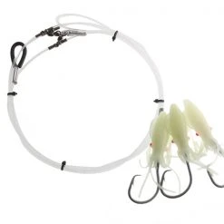 H2o Pro 3-Hook Lumo Squid Deep Dropper Rig -Cameras shop 3hooklumosquiddeepdroprig13 0plainlumo 2