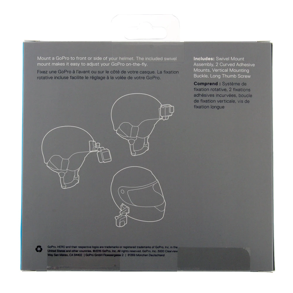 GoPro Helmet Front And Side Mount 4 GoPro Helmet Front And Side Mount - Image 2