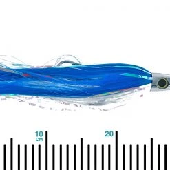 H2o Pro X-Bullet Game Lure Rigged 9/0 Blue/White -Cameras shop largebulletroyalbluewhite 5 a