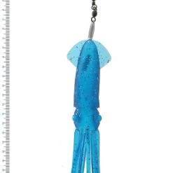H2o Pro Single Rigged Squid For Dredges And Daisy Chains 7in Blue -Cameras shop squidsrigged7in 2
